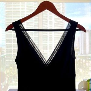 Black long dress- wear a casual, or dress it up!